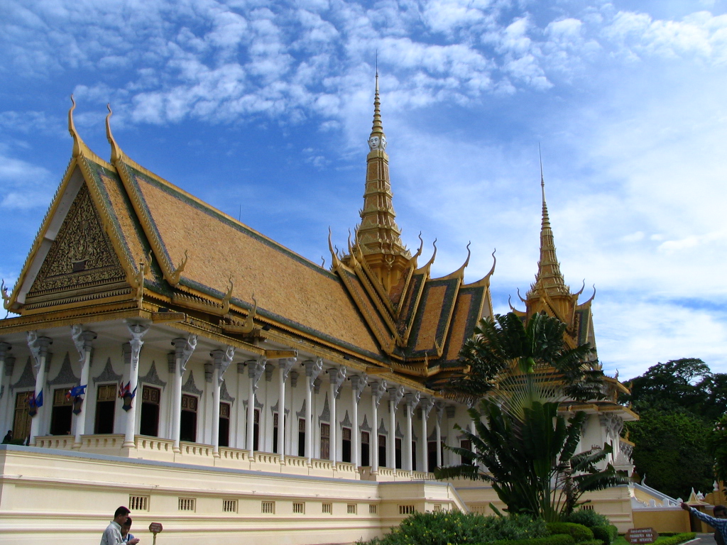 タイのプノンペン王宮