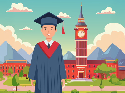 学位のイラスト