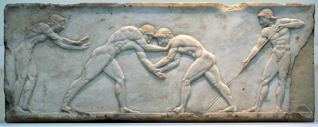 古代ギリシアのレスリング
