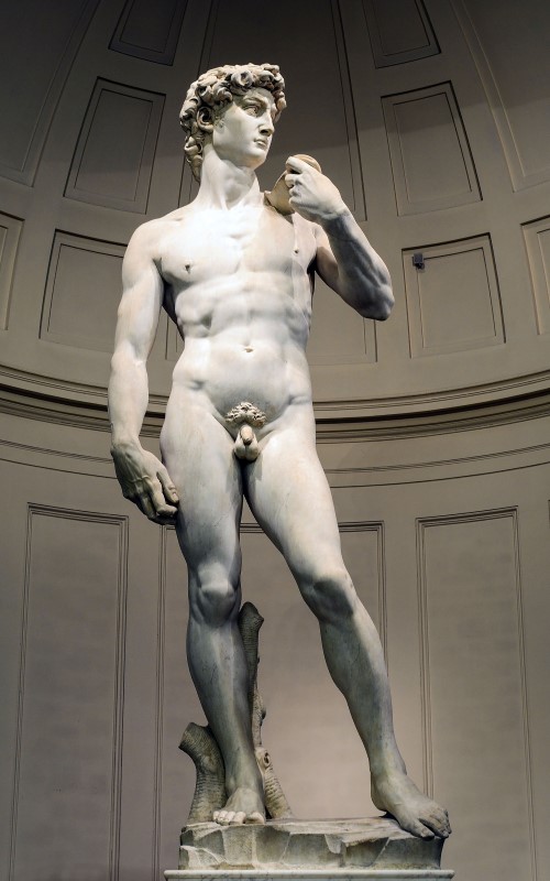 ミケランジェロ作：ダヴィデ像（1504）