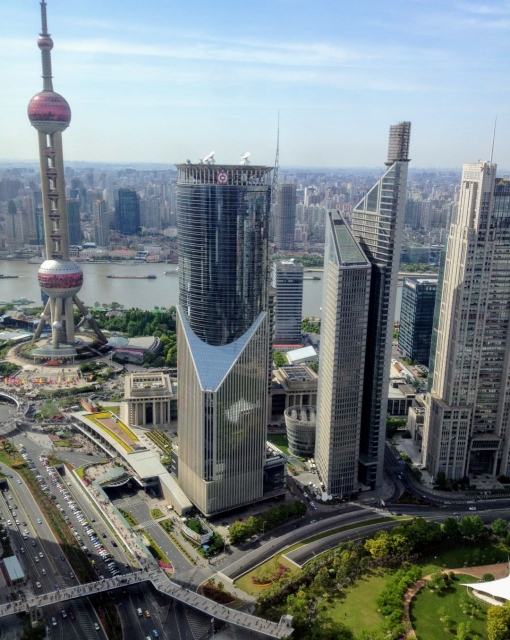 高層ビルが立ち並ぶ上海