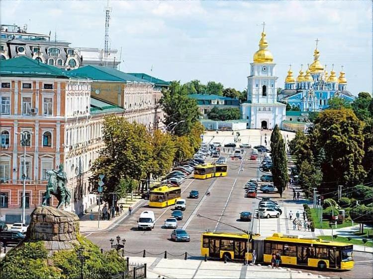 ウクライナの首都キエフ