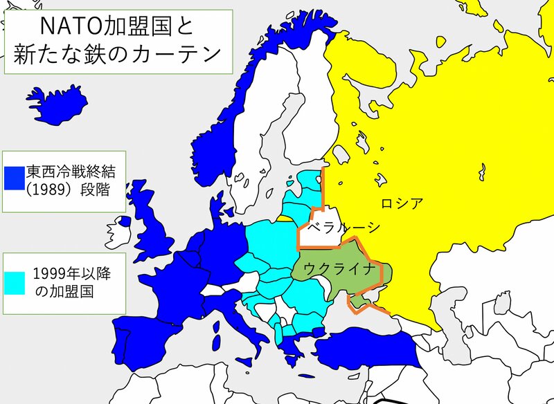 NATO加盟国と新たな鉄のカーテン