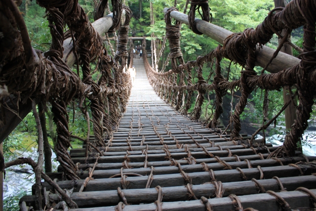 祖谷のかずら橋