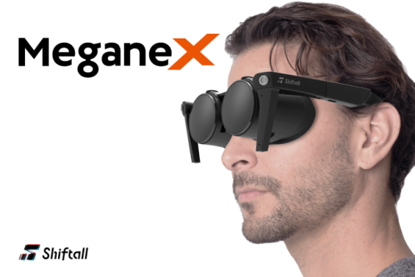 VRヘッドセット「MeganeX」