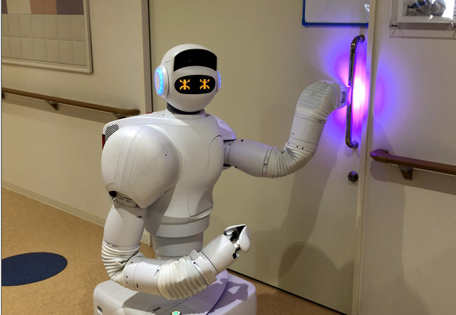 医療現場でロボット活躍