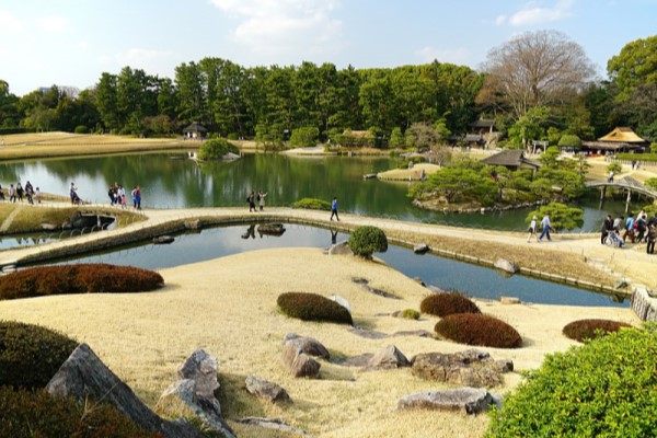 後楽園 池泉回遊式庭園