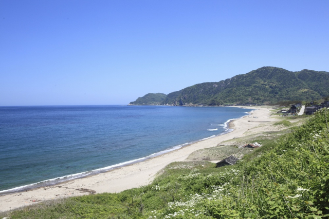 能登半島海外線