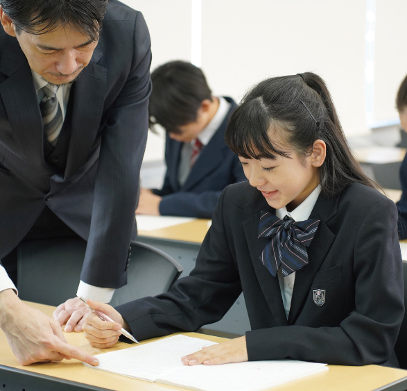 お茶ゼミ√+の中学生指導